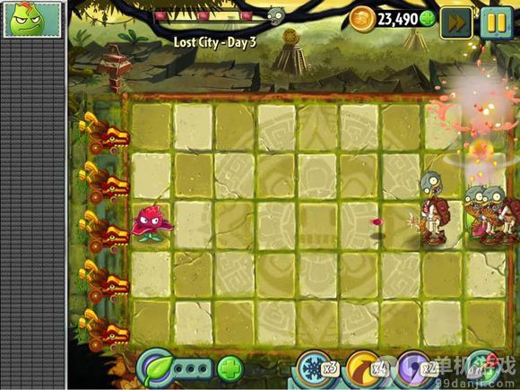 植物大战僵尸2国际版失落之城第3关图文攻略