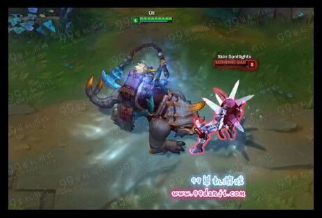 LOL6.2野兽猎手瑟庄妮新皮肤特效展示视频分享