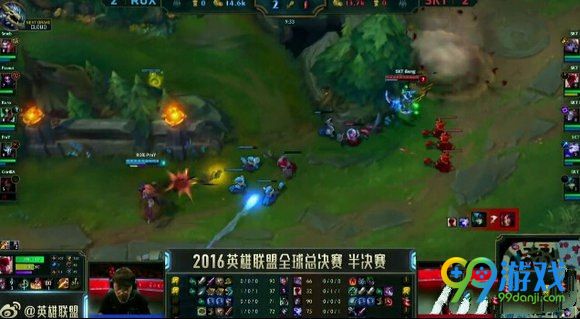lolS6半决赛10月22日SKTvsROX第五场文字战报