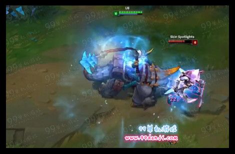 LOL6.2野兽猎手瑟庄妮新皮肤特效展示视频分享