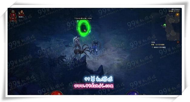 暗黑3 2.4巫医套装地下城入口位置图解