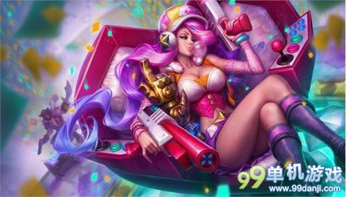 LOL英雄联盟新英雄皮肤预览 恐龙装纳尔卖萌