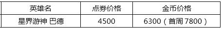 LOL巴德国服登陆时间与售价介绍