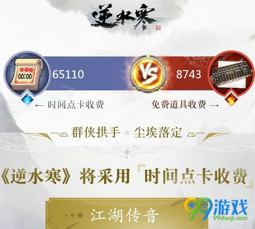 逆水寒什么时候公测 逆水寒什么收费模式