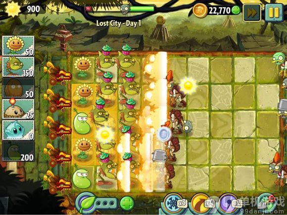 植物大战僵尸2国际版失落之城第1关图文攻略