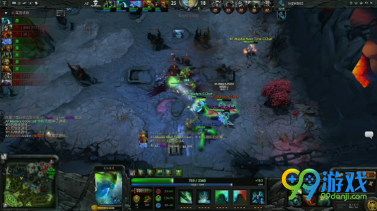 DOTA2秋季赛波士顿特锦赛newbeevsAF图文介绍