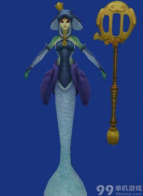 LOL海牛娜美皮肤介绍与展示