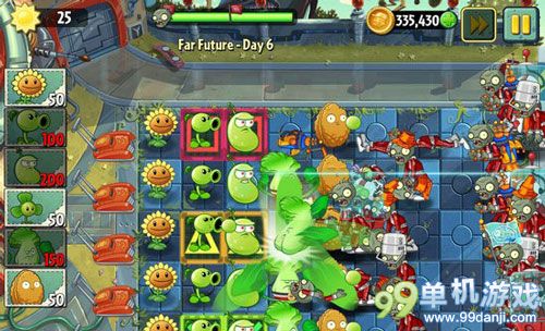 植物大战僵尸2未来世界第6关图文攻略