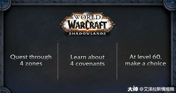 魔兽世界暗影国度盟约怎么玩 魔兽世界9.0盟约玩法简介