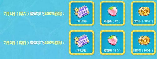 QQ飞车7月月初幸运福利活动网址 领9630点券童梦如初套装