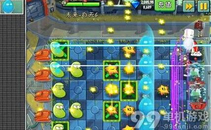 植物大战僵尸2未来世界第6天过关技巧攻略