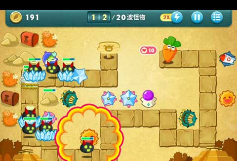 《保卫萝卜》PC版沙漠主题第4关图文攻略