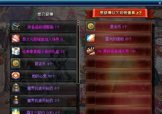 DNF12月13日魔盒更新详情 经典的像素帽子装扮礼盒奖励详情