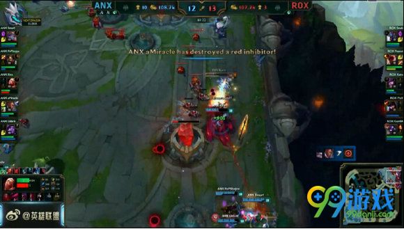 lol2016全球总决赛10月7日ANX vs ROX文字战报 1:0