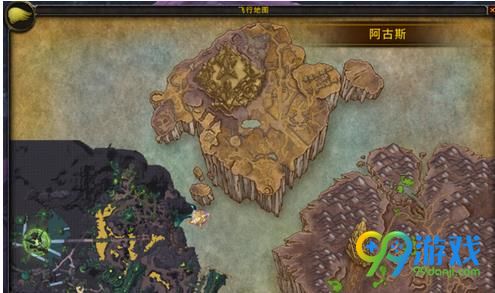 魔兽世界7.3阿古斯传送点在哪 WOW7.3阿古斯传送点位置介绍