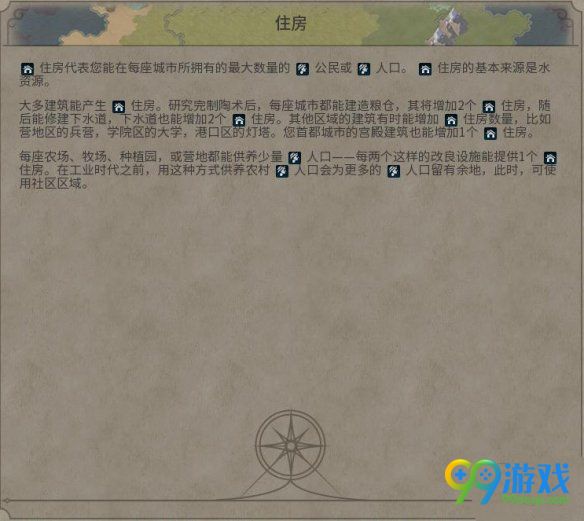 文明6住房有什么用 文明6住房作用详解
