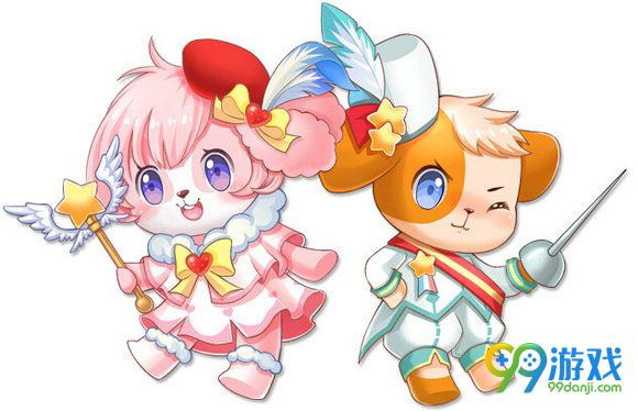 QQ飞车双子宠物+5外观展示 双子宠物进化图