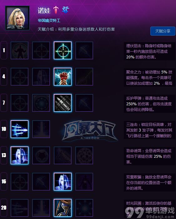 风暴英雄诺娃怎么玩？诺娃AOE爆发流天赋攻略