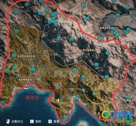 刺客信条奥德赛奥利哈刚在哪找 全地图奥利哈刚分布图