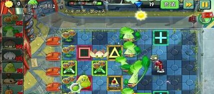 植物大战僵尸2未来世界第29关通关布局攻略