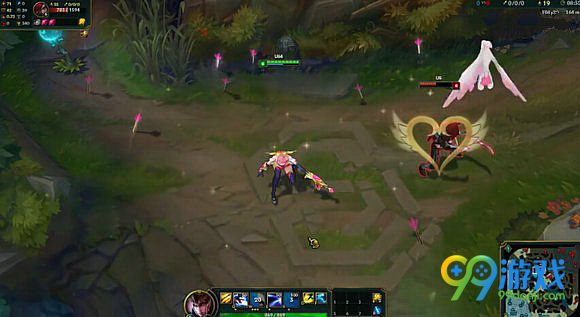 lol2017情人节皮肤曝光 觅心射手卢锡安/奎因皮肤特效