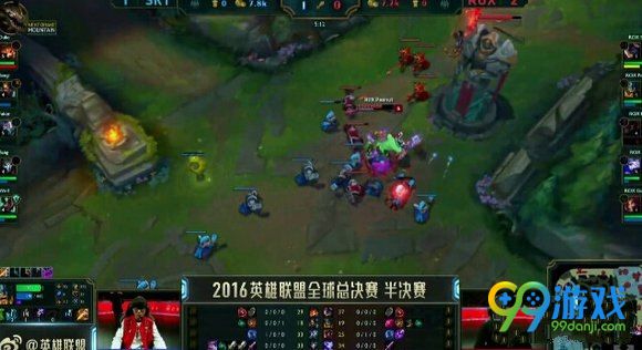 lol2016全球总决赛10月22日SKTvsROX第四场文字战报
