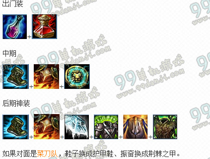LOLS6亡灵勇士赛恩天赋加点 S6季前赛亡灵勇士上单天赋