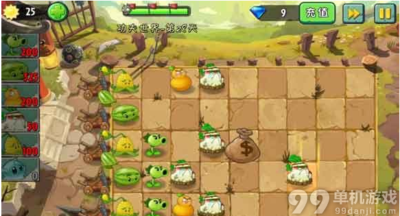 植物大战僵尸2功夫世界第28天过关技巧攻略