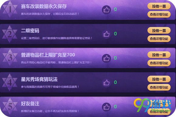 QQ飞车你的声音我们在听活动地址 投票抽永久奖励