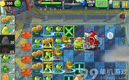 植物大战僵尸2中文版未来世界第12天过关技巧攻略