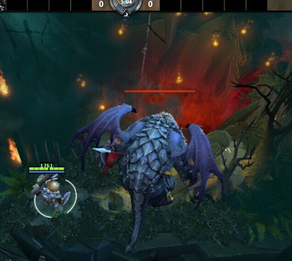 DOTA2发条地精小技巧：弹弹弹 弹走远古野