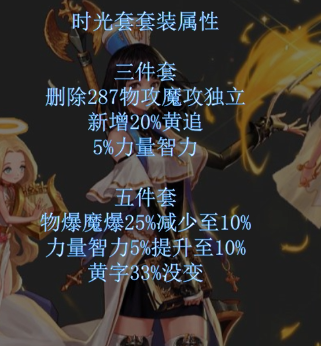 DNF时光套史诗改版后属性怎么样 时光套改版属性介绍