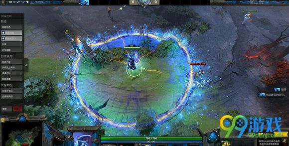 dota2 2016不朽3电魂闪电幽魂武器特效外观展示图