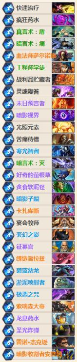 炉石传说冰封王座狂野模式dk宇宙牧卡组分享