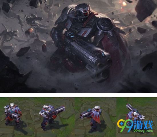 LOL哨兵格雷福斯皮肤多少钱 哨兵格雷福斯原画建模