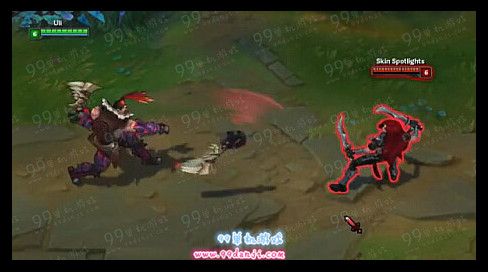 LOL6.2野兽猎手德莱文新皮肤特效视频展示