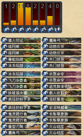 炉石传说能铺场解场压场的龙蛇猎人卡组分享