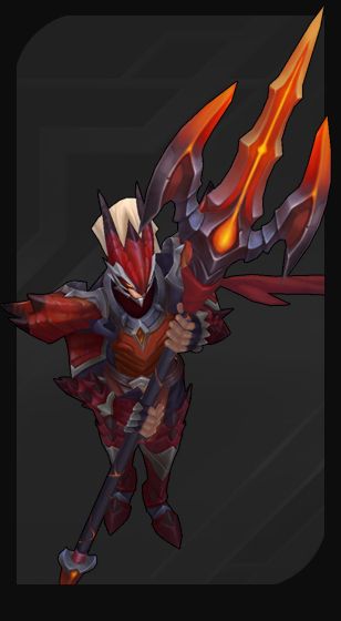lol7.5版本新炫彩皮肤屠龙勇士潘森|屠龙勇士赵信外观