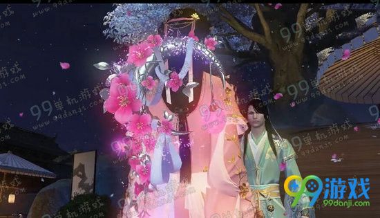 天涯明月刀灵殊芳心得意背饰外观展示 灵殊芳心得意价格