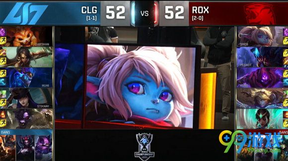 lol2016全球总决赛10月3日CLG vs ROX文字战报 1:0