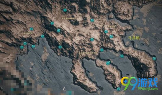 刺客信条奥德赛奥利哈刚在哪找 全地图奥利哈刚分布图