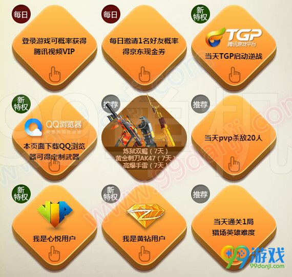 逆战九宫格任务挑战赢会员看电影活动地址详情