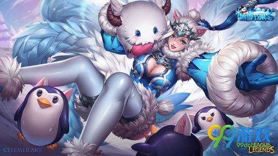 LOL英雄联盟阿狸超美新皮肤 LOL玩家自制狐狸皮肤