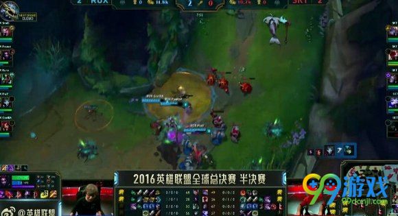 lolS6半决赛10月22日SKTvsROX第五场文字战报