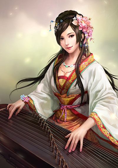 三国志13女武将高清图鉴 三国志女将有哪些