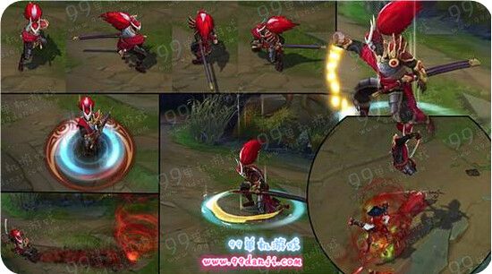 LOL3月9日新皮肤猩红之月亚索|凯南上架多少钱特效展示