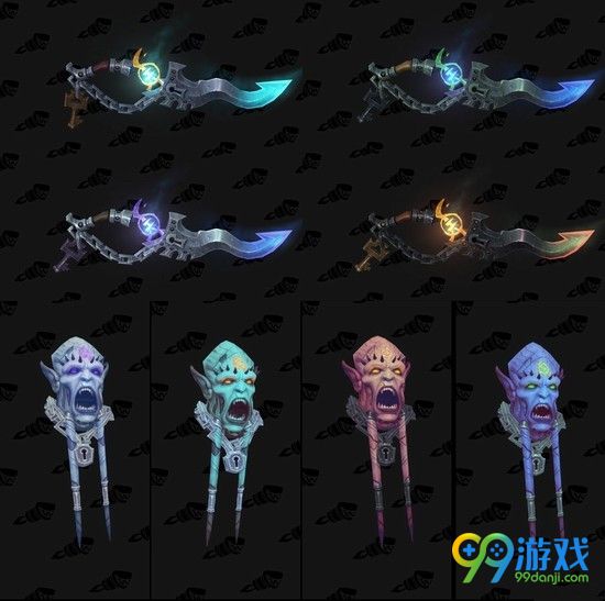魔兽世界7.0术士神器系统模型 术士神器外观展示