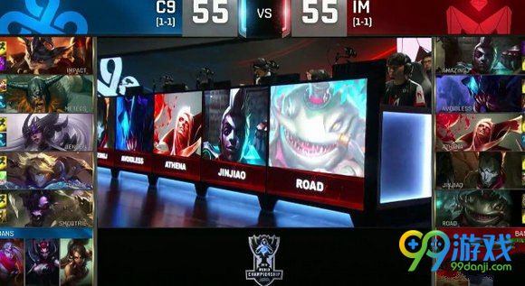 lol2016全球总决赛10月3日C9 vs IM文字战报 1:0
