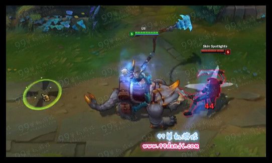 LOL6.2野兽猎手瑟庄妮新皮肤特效展示视频分享