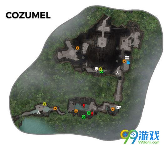 古墓丽影暗影全要素标记图大全 全要素标记位置